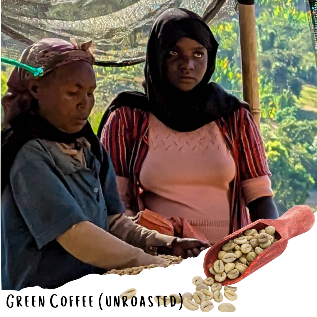 Ethiopian Yirgacheffe Chelchele - Washed Specialty Coffee - (Unroasted 5lbs, 10lbs & 20lbs)