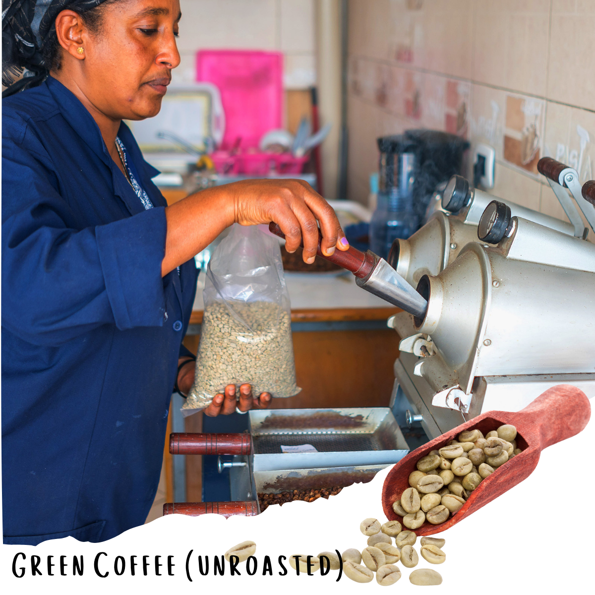 Sidamo Ferro Anaerobic Ethiopian Specialty Coffee (Unroasted)