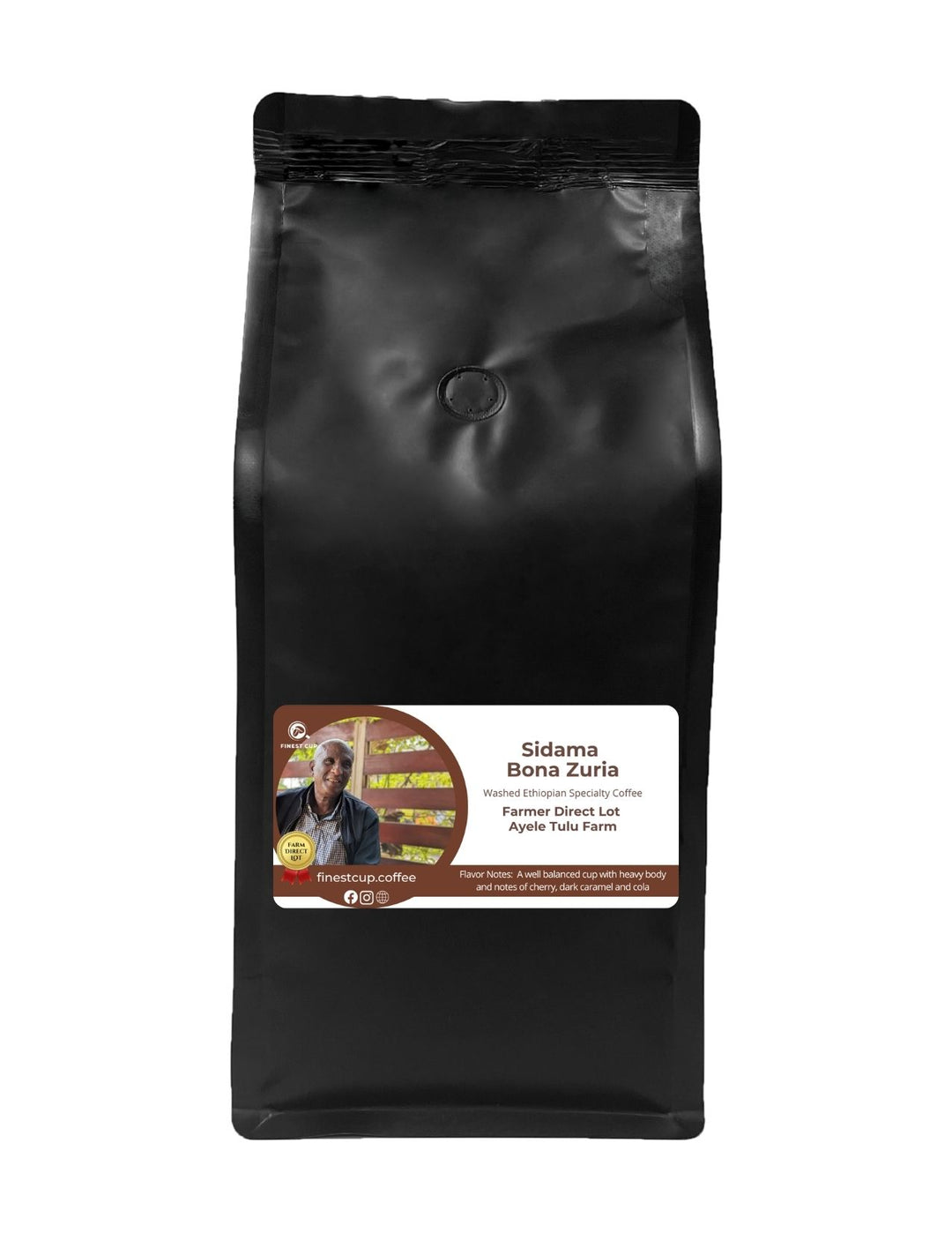 Ethiopian Sidama Demeka Becha - Ayele Tulu Farm (Washed Medium Roast)