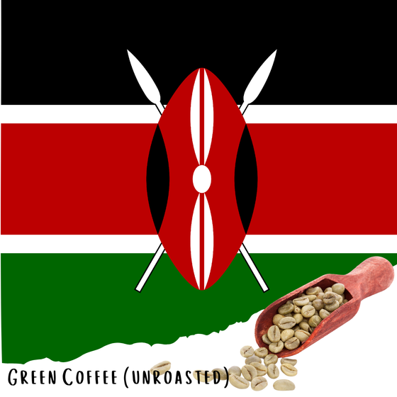 Kenya Mukua Estate – Washed Specialty Coffee – Unroasted 5lbs