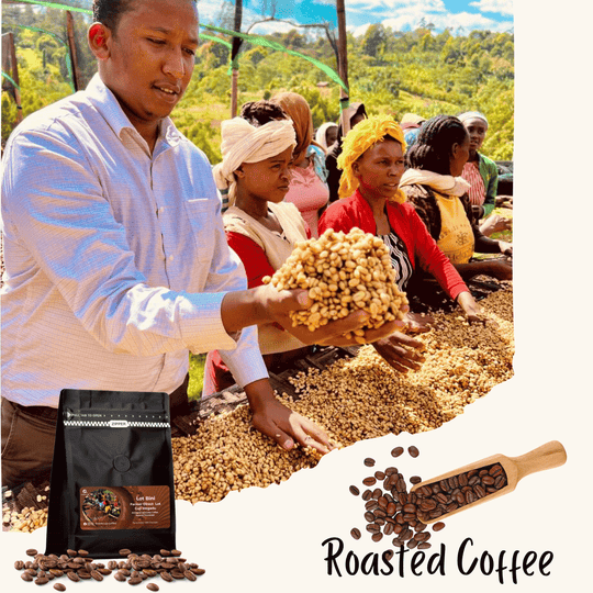 Ethiopian Sidama Bona Zuria - Tsegab Ayele Farm (Honey Processed Medium Roast)