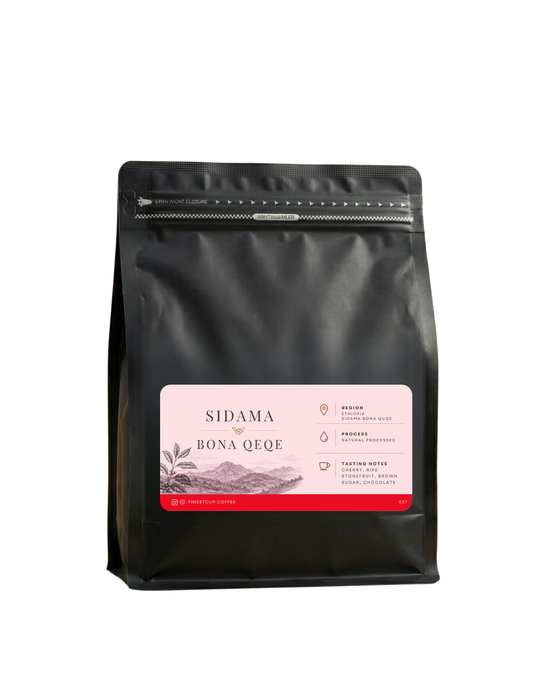 Ethiopian Sidama Bona QeQe - Teshale Heurioso Farm (Natural Medium Roast)