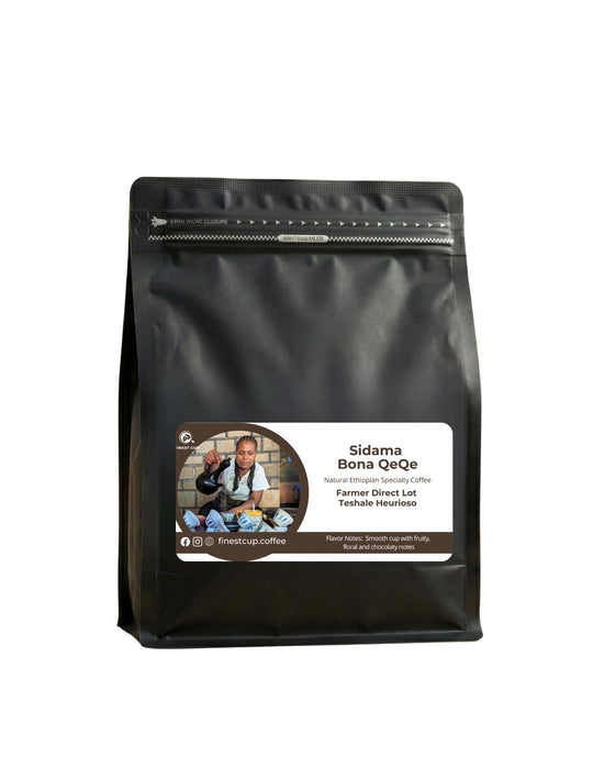 Ethiopian Sidama Bona QeQe - Teshale Heurioso Farm (Natural Medium Roast)