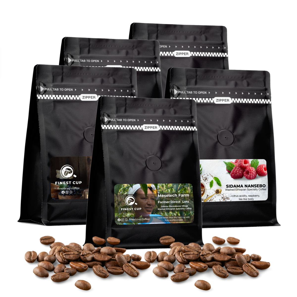 Roasted Coffee Subscription - Washed and Natural Ethiopian Specialty Coffee