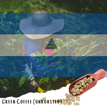 Nicaragua Bella Aurora farm - Washed Specialty Coffee - Unroasted 5lbs